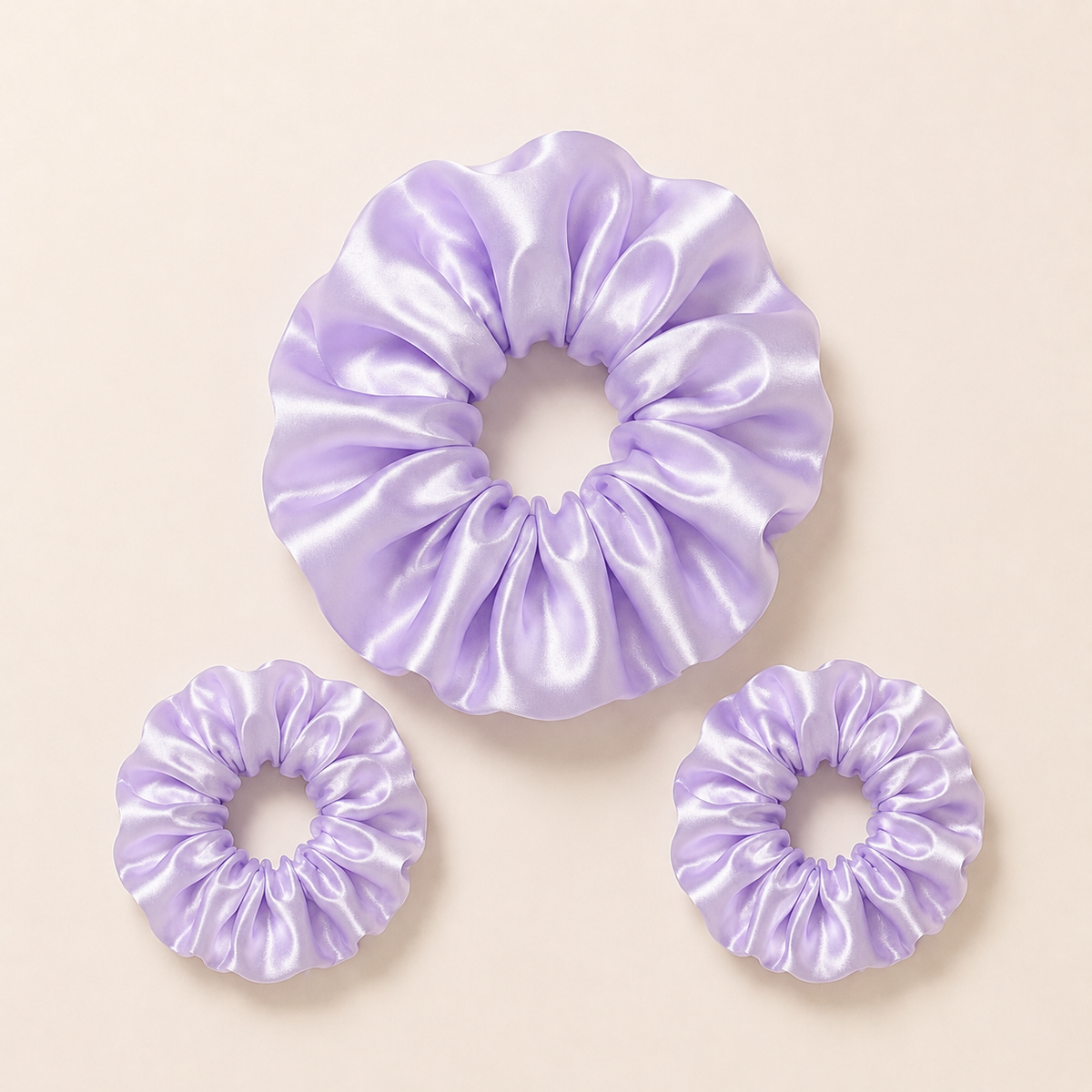 Unwind Satin Scrunchies