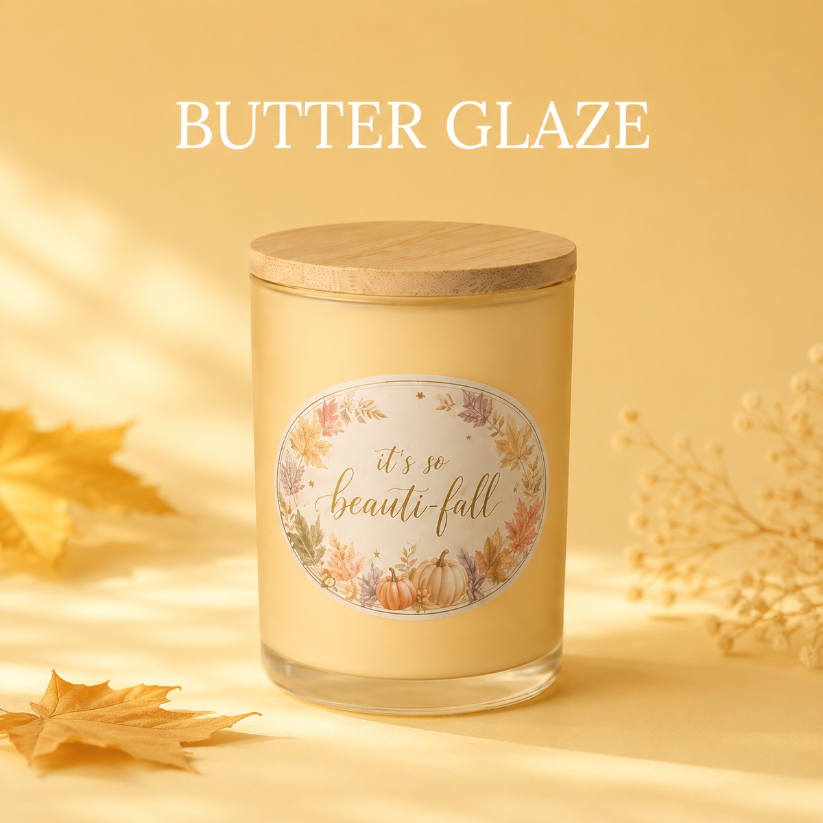 It's So Beauti-Fall Jar Candle: Butter Glaze