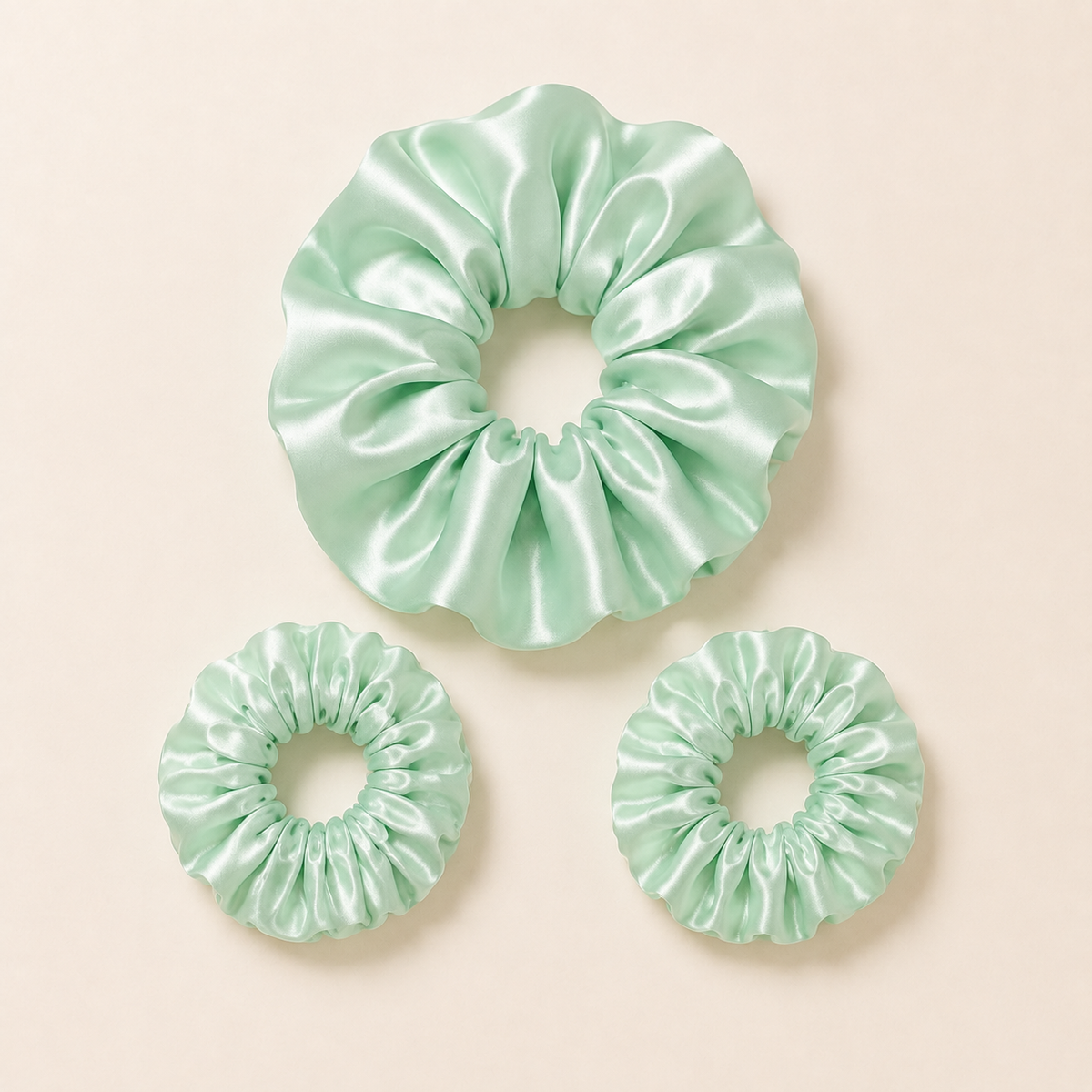 Unwind Satin Scrunchies