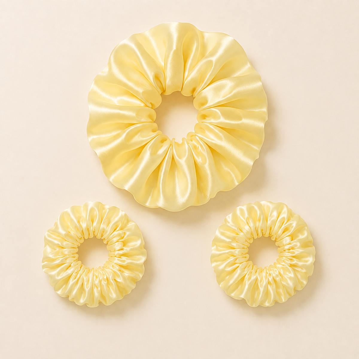 Unwind Satin Scrunchies