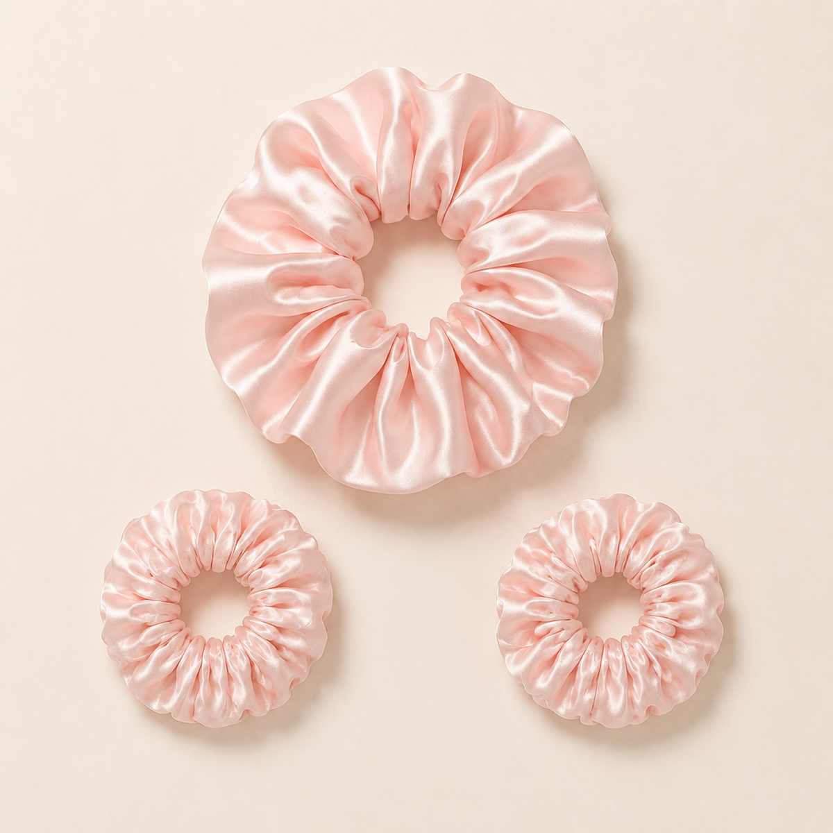 Unwind Satin Scrunchies