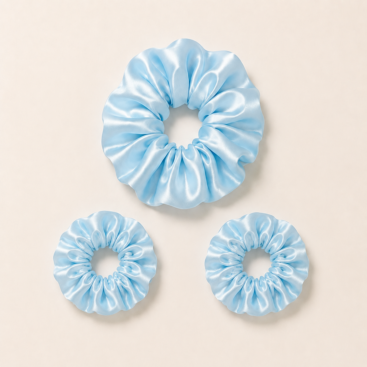 Unwind Satin Scrunchies