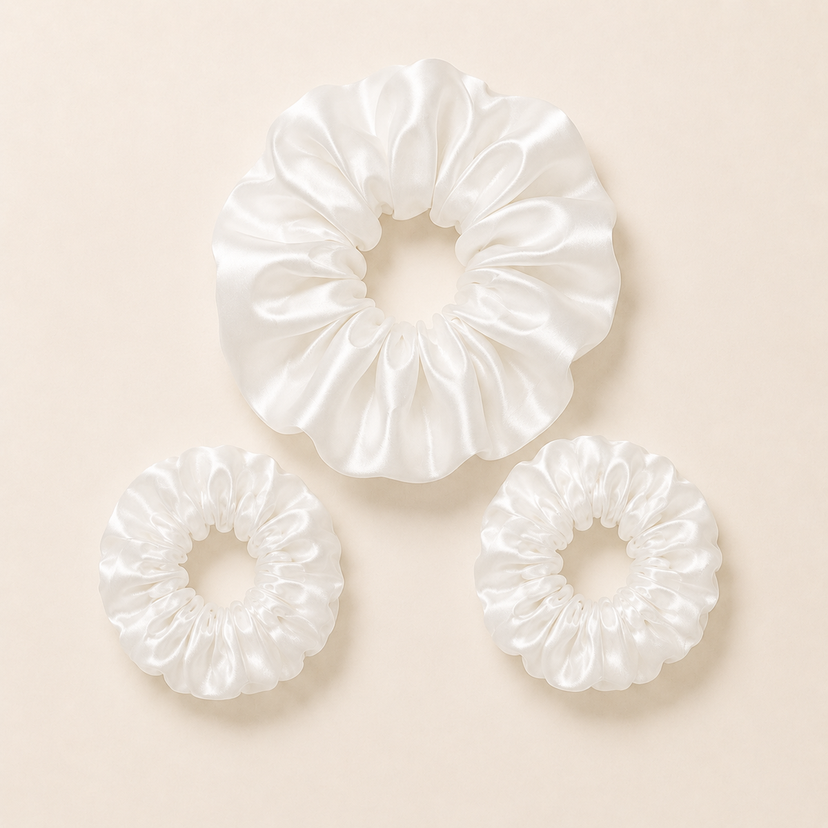 Unwind Satin Scrunchies